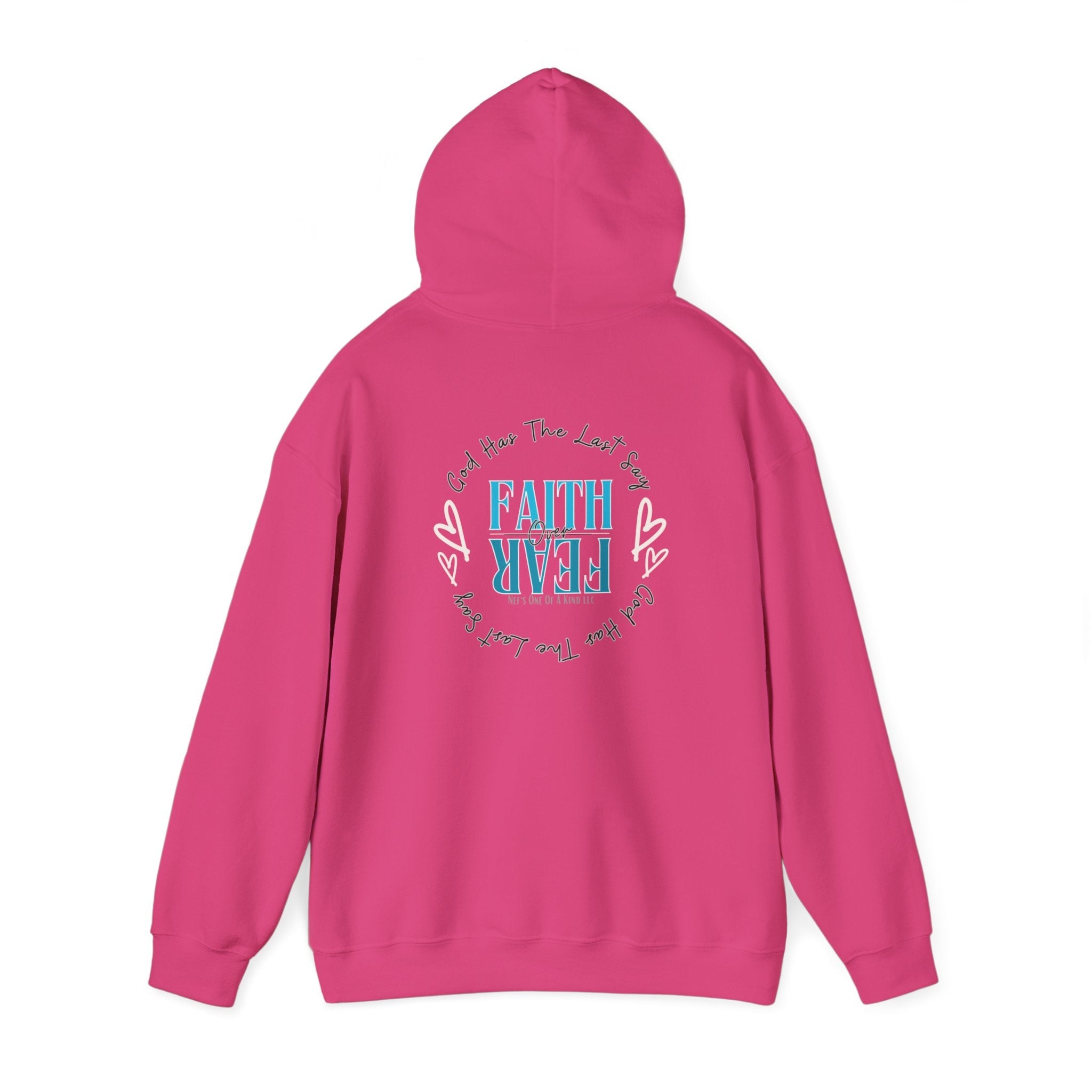 Faith over Fear Unisex Heavy Hoodie